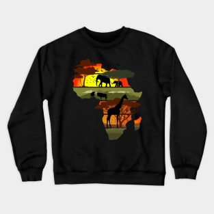 Africa Crewneck Sweatshirt